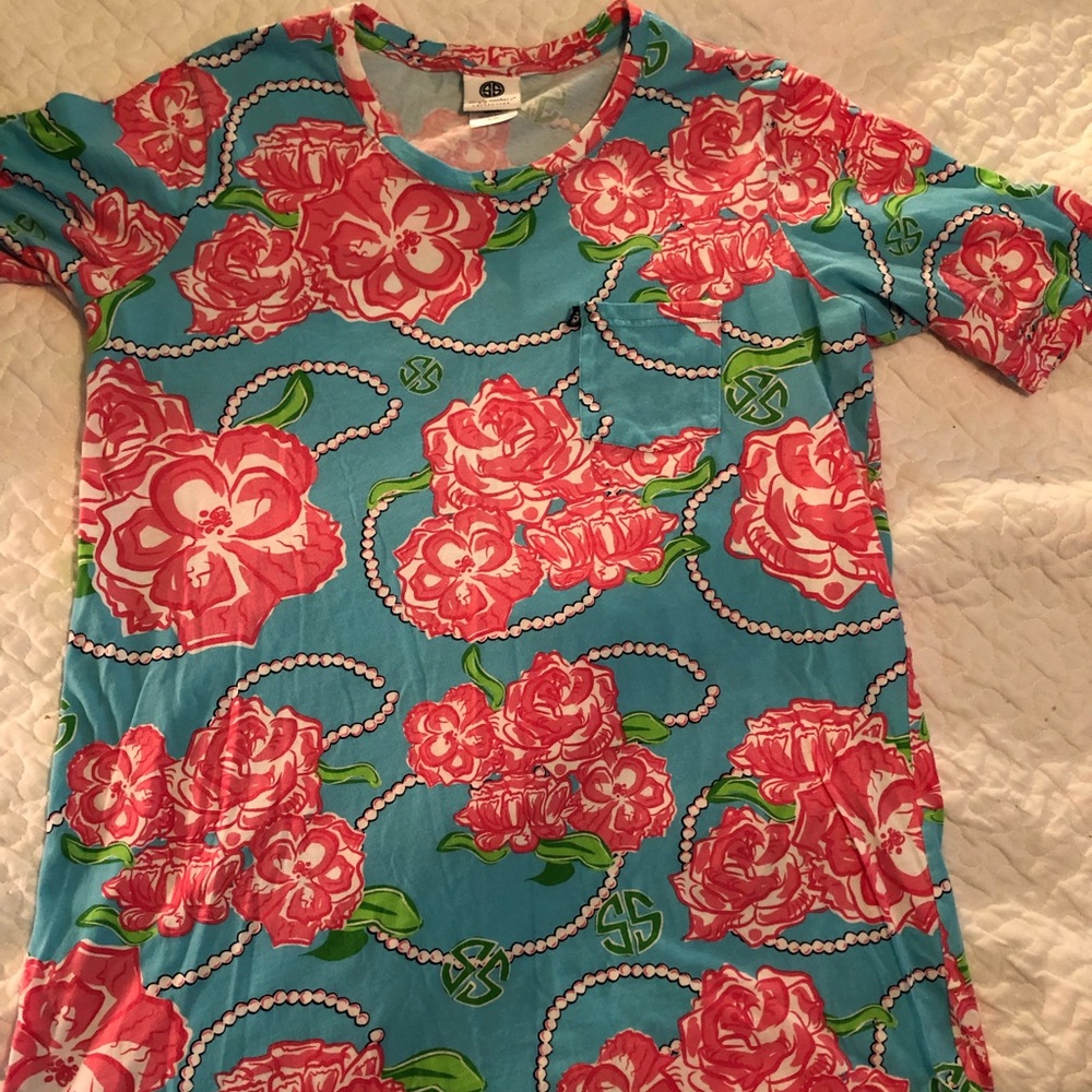 Cute Simply Southern  t shirt dress!